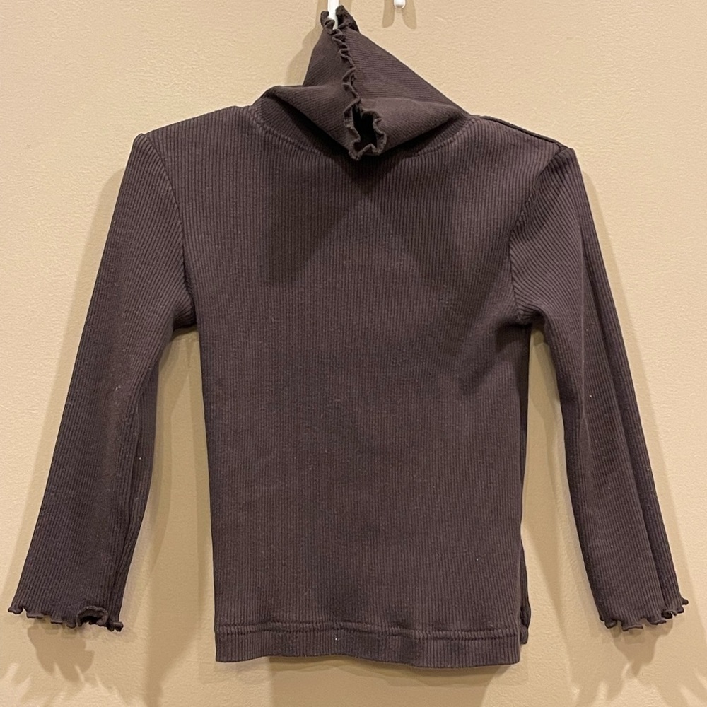 Copper Key 2/3T Brown Turtleneck